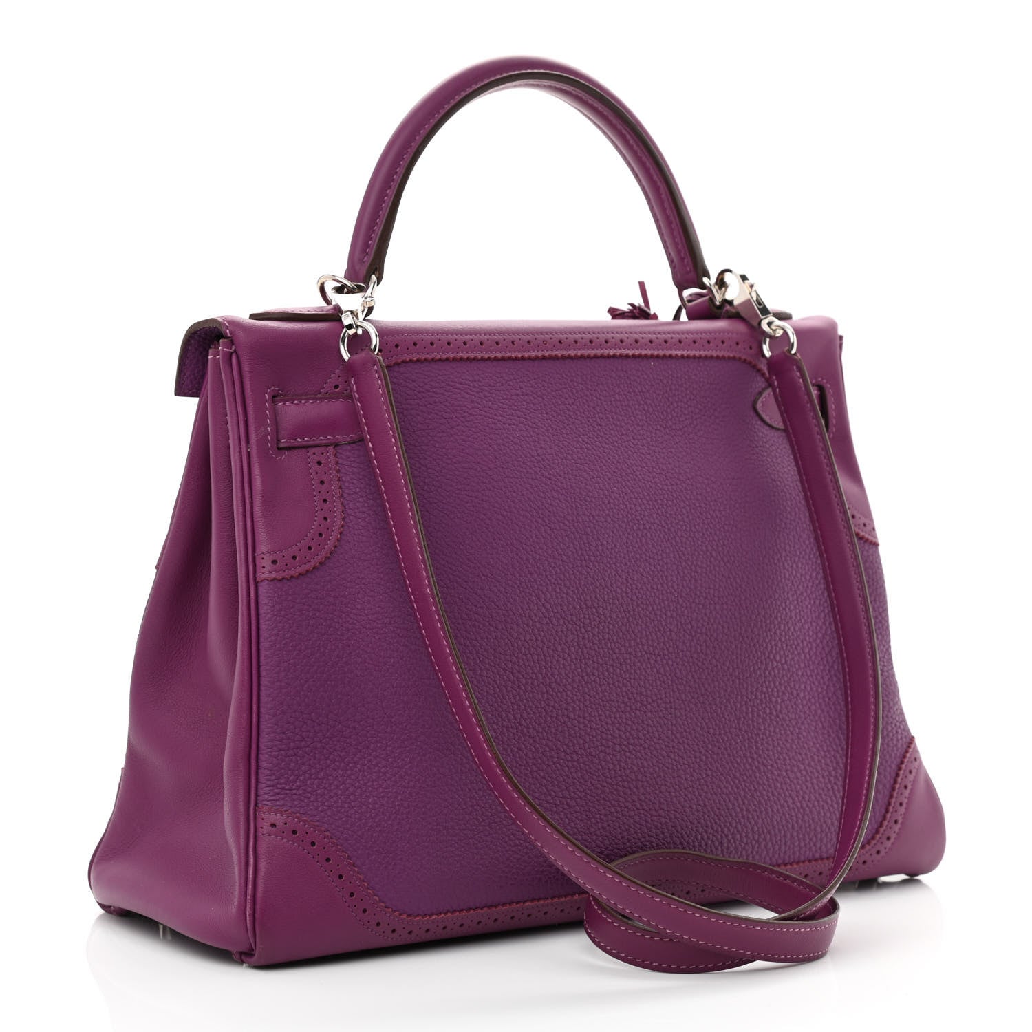 Hermes Togo Swift Ghillies Kelly Retourne 32 Anemone 3 of 12