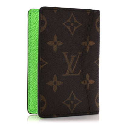 Louis Vuitton Monogram Embroidered Cartoon LV Friends Pocket Organizer 3 of 7