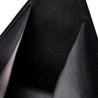 Saint Laurent Lambskin Pyramid Clutch Black 12 of 21