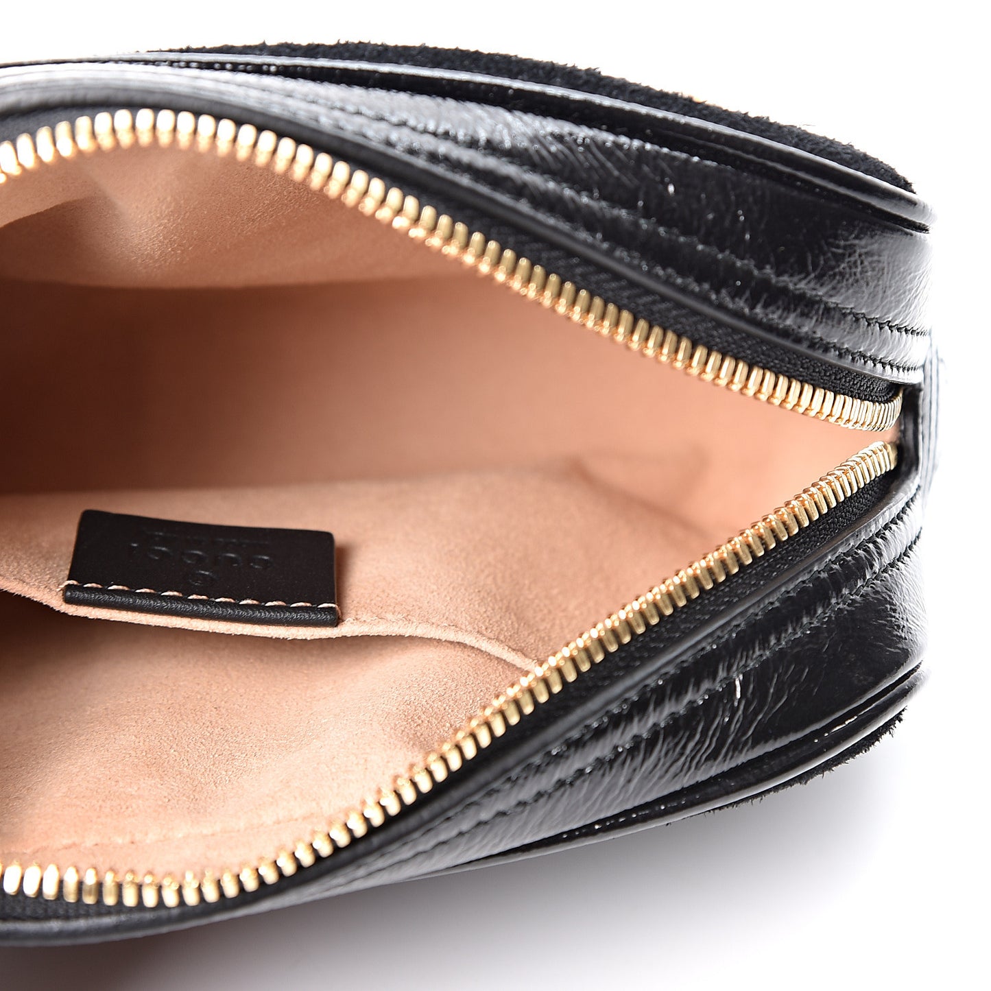 Suede Small Ophidia Belt Bag 85 34 Black