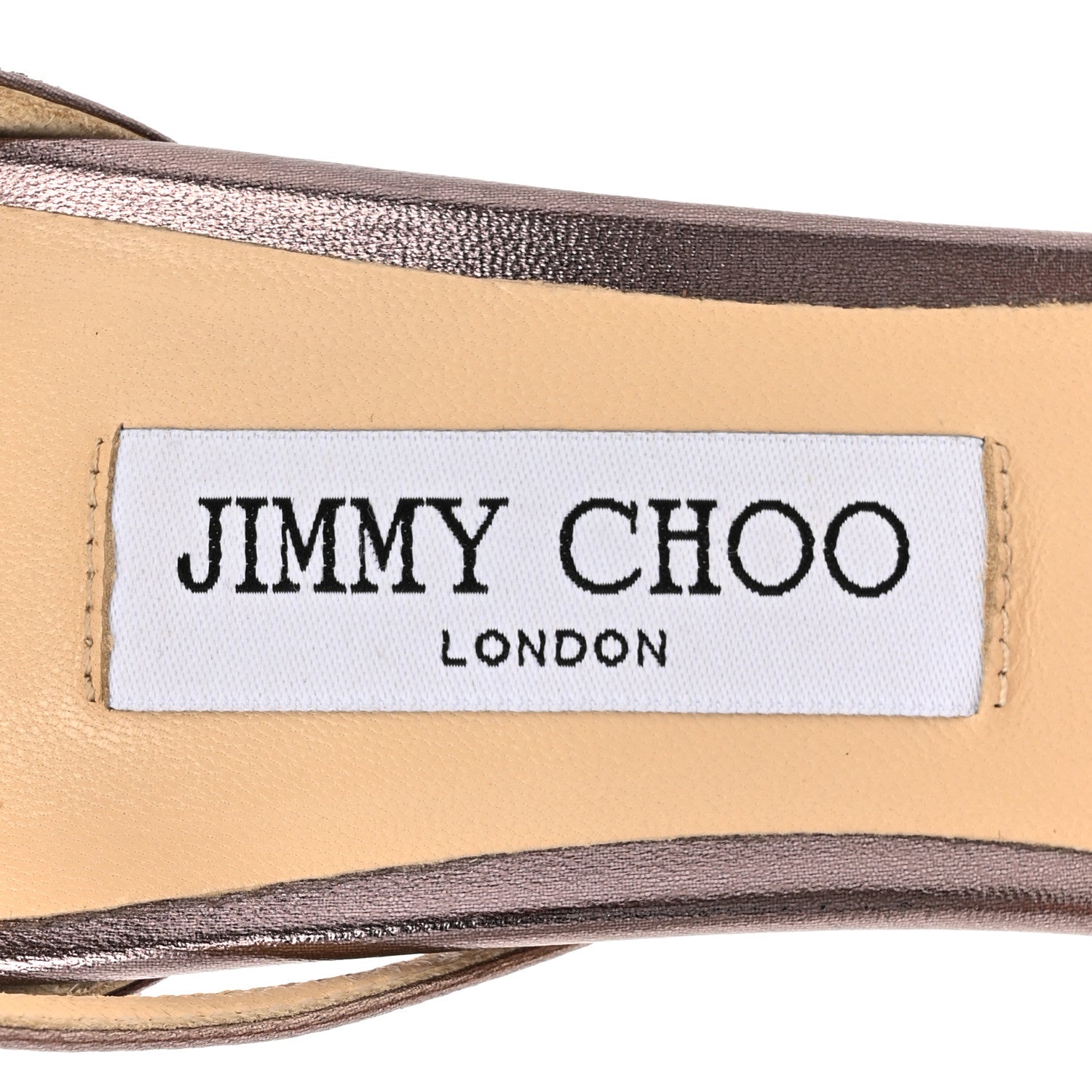 Jimmy Choo Coarse Glitter Fabric Pattie 130 Pumps 40.5 Light Lilac 7 of 13