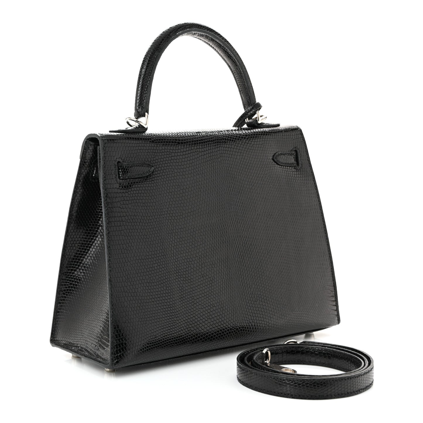 Lizard Niloticus Kelly Sellier 25 Black
