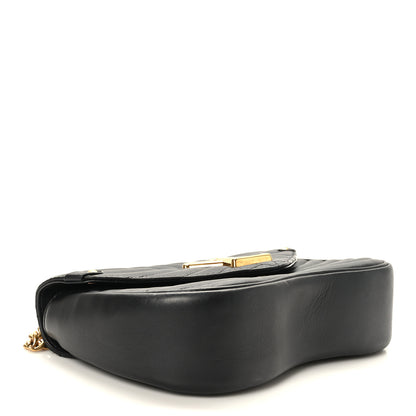 Louis Vuitton Calfskin New Wave Chain MM Black 4 of 8