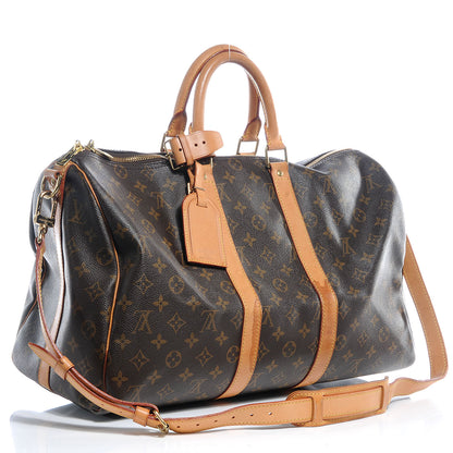 Louis Vuitton Monogram Keepall Bandouliere 45 3 of 11