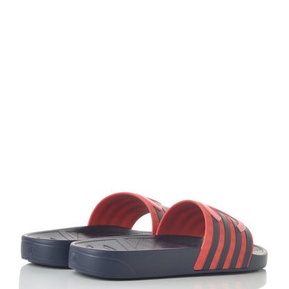 Chanel Rubber CC Flat Slide Sandals 36 Pink Red 4 of 9