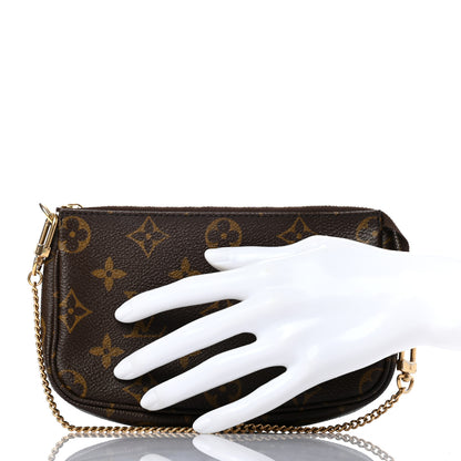 Louis Vuitton Monogram Mini Pochette Accessories 2 of 7