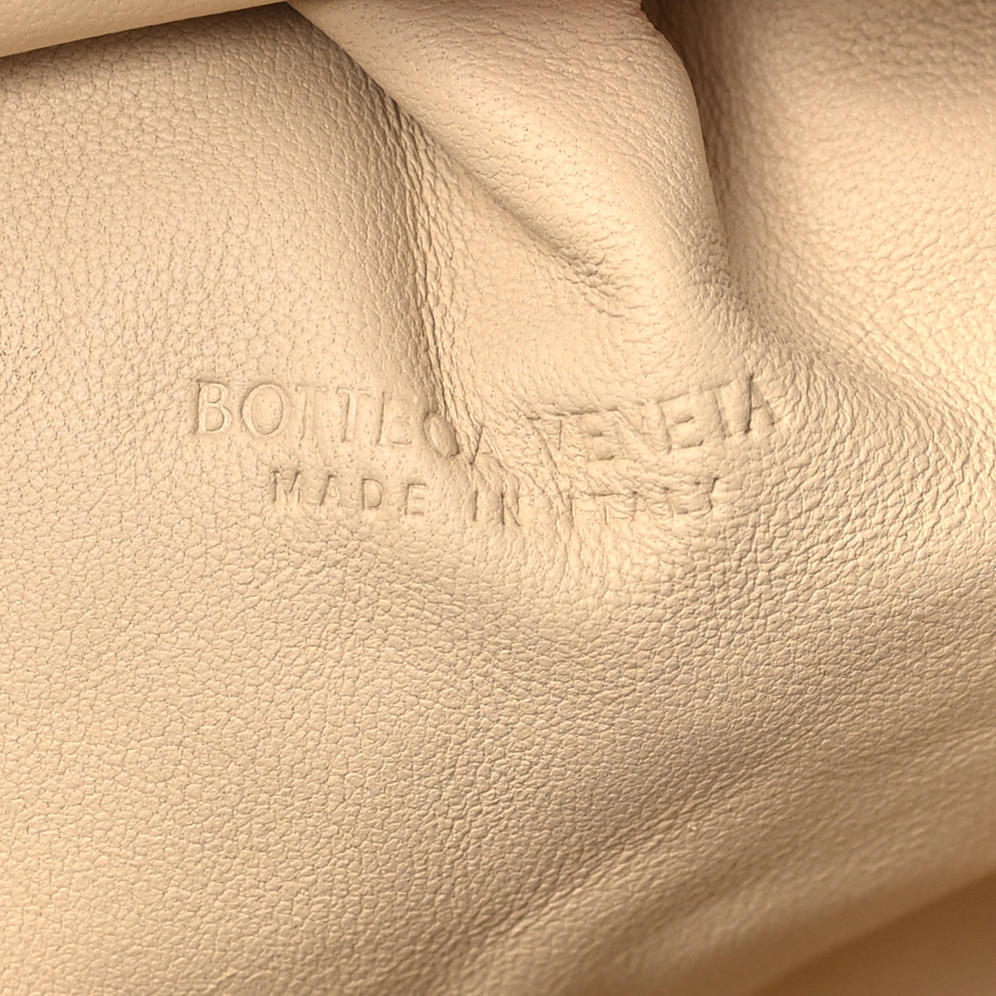 Nappa Intrecciato The Mini Pouch Porridge