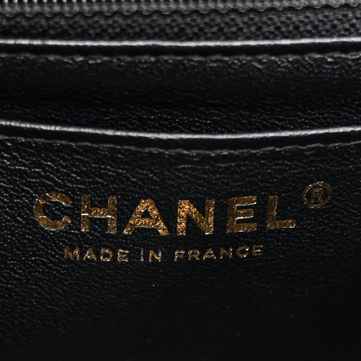 Patent Calfskin Quilted Mini Rectangular Flap Black