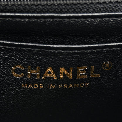 Chanel Patent Calfskin Quilted Mini Rectangular Flap Black 6 of 10