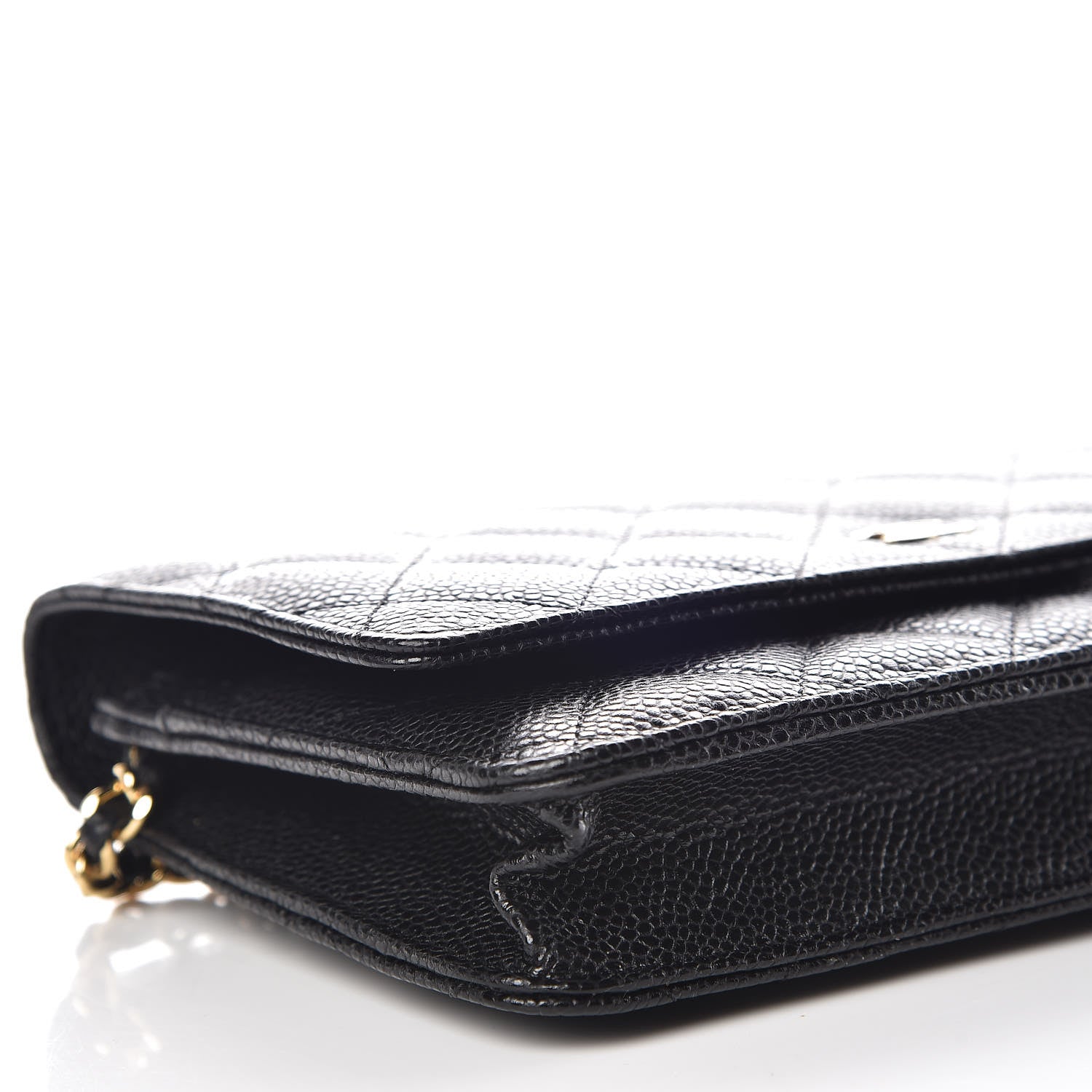 Chanel Caviar Quilted Wallet On Chain WOC Black 6 of 11