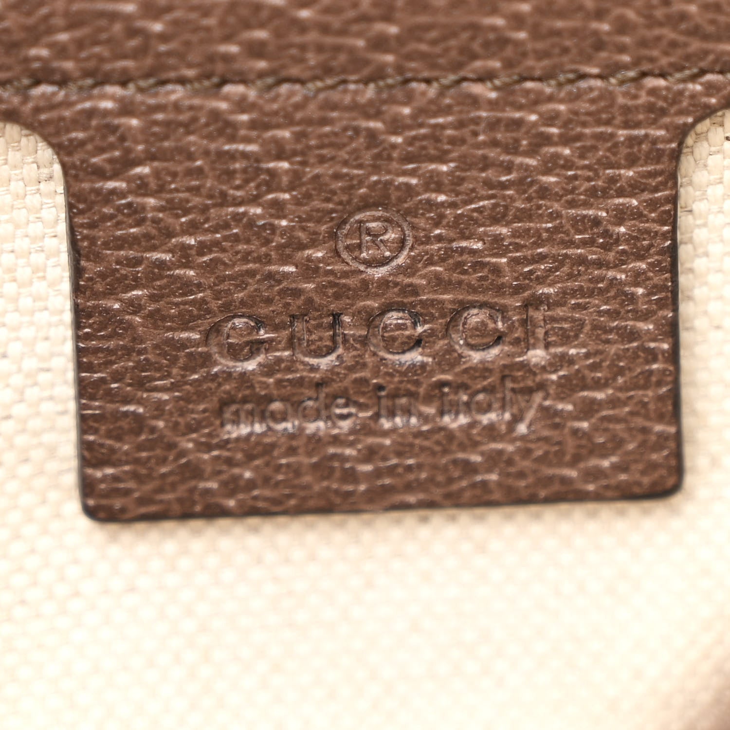 Gucci Soft GG Supreme Monogram Medium Ophidia Belt Bag Dark Brown 6 of 10