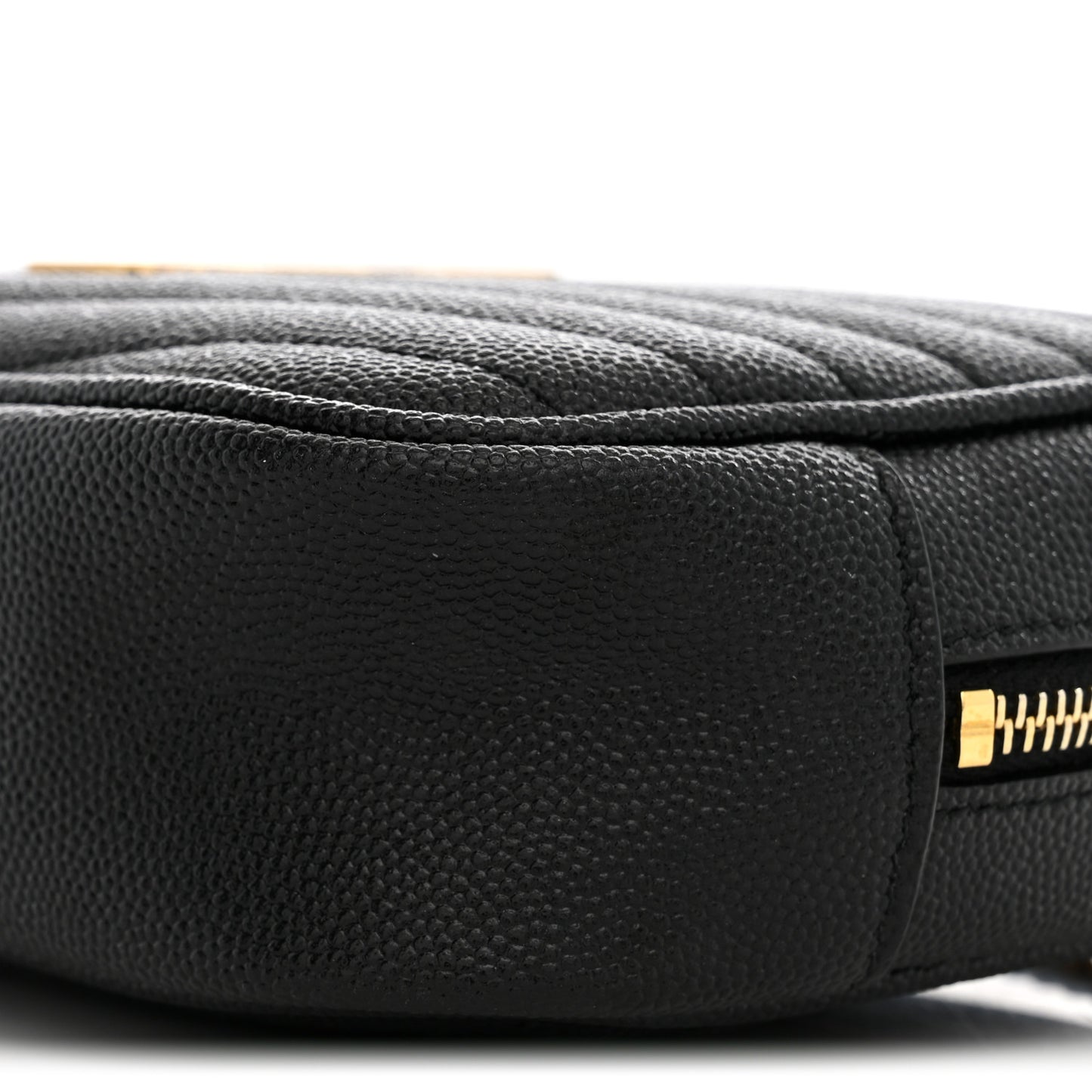 Grain De Poudre Matelasse Monogram Mini Lou Camera Bag Black