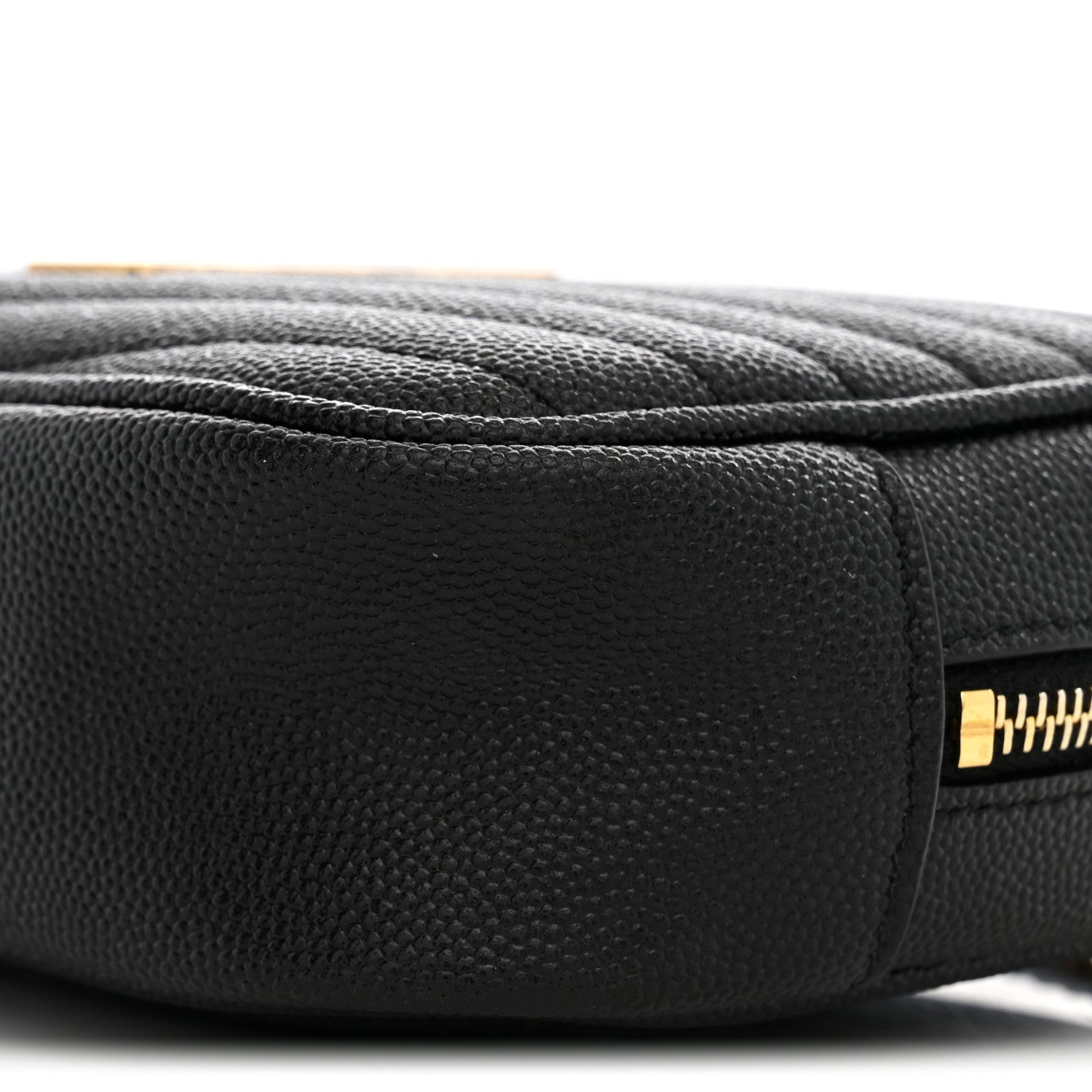 Saint Laurent Grain De Poudre Matelasse Monogram Mini Lou Camera Bag Black 10 of 10