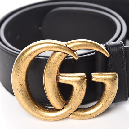 Gucci Calfskin Double G 40mm Belt 75 30 Black 7 of 7