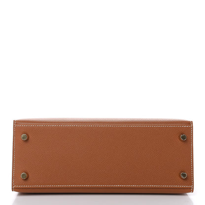 Hermes Epsom Kelly Sellier 25 Gold 7 of 34