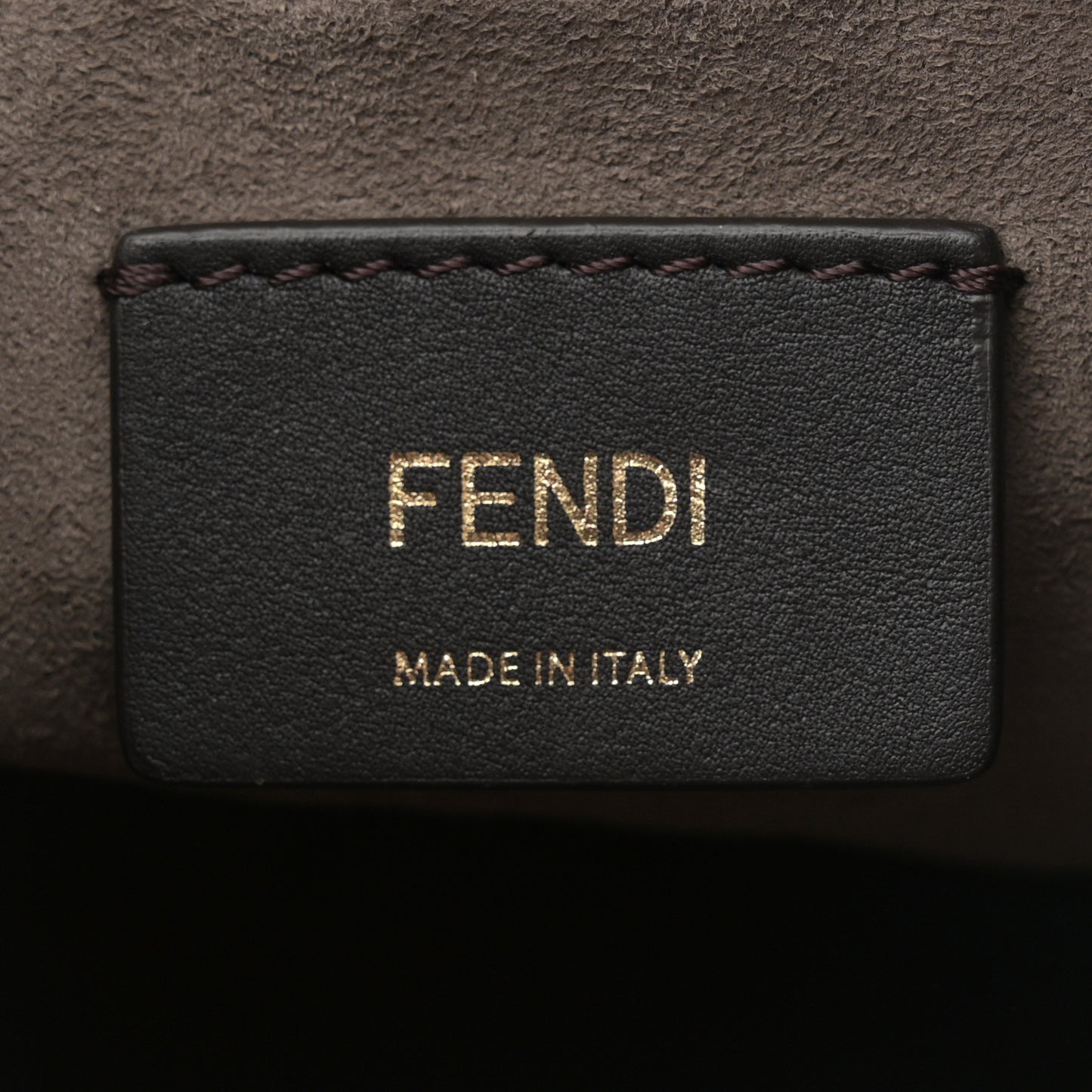 Sheepskin F is Fendi Logo Embroidered Mini Mon Tresor Bucket Bag Soap