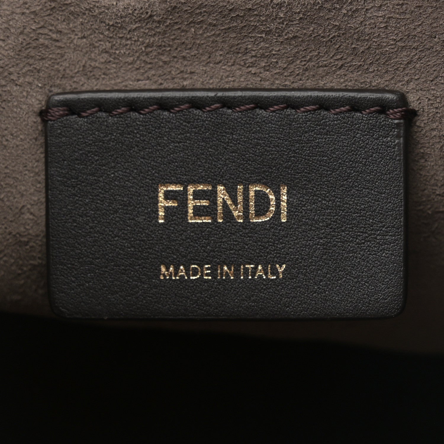 Fendi Sheepskin F is Fendi Logo Embroidered Mini Mon Tresor Bucket Bag Soap 6 of 12