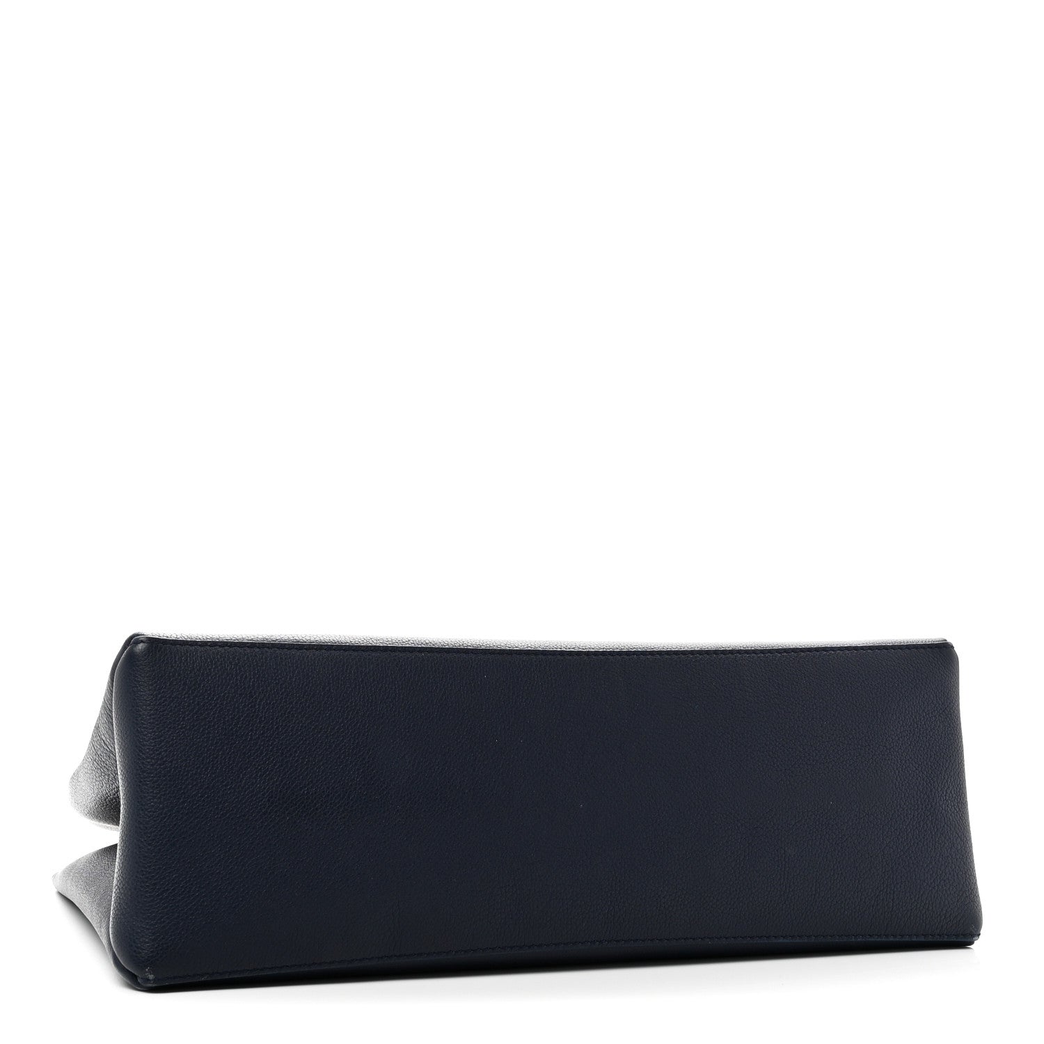 Louis Vuitton Grained Calfskin Lockme Shopper Navy 4 of 9