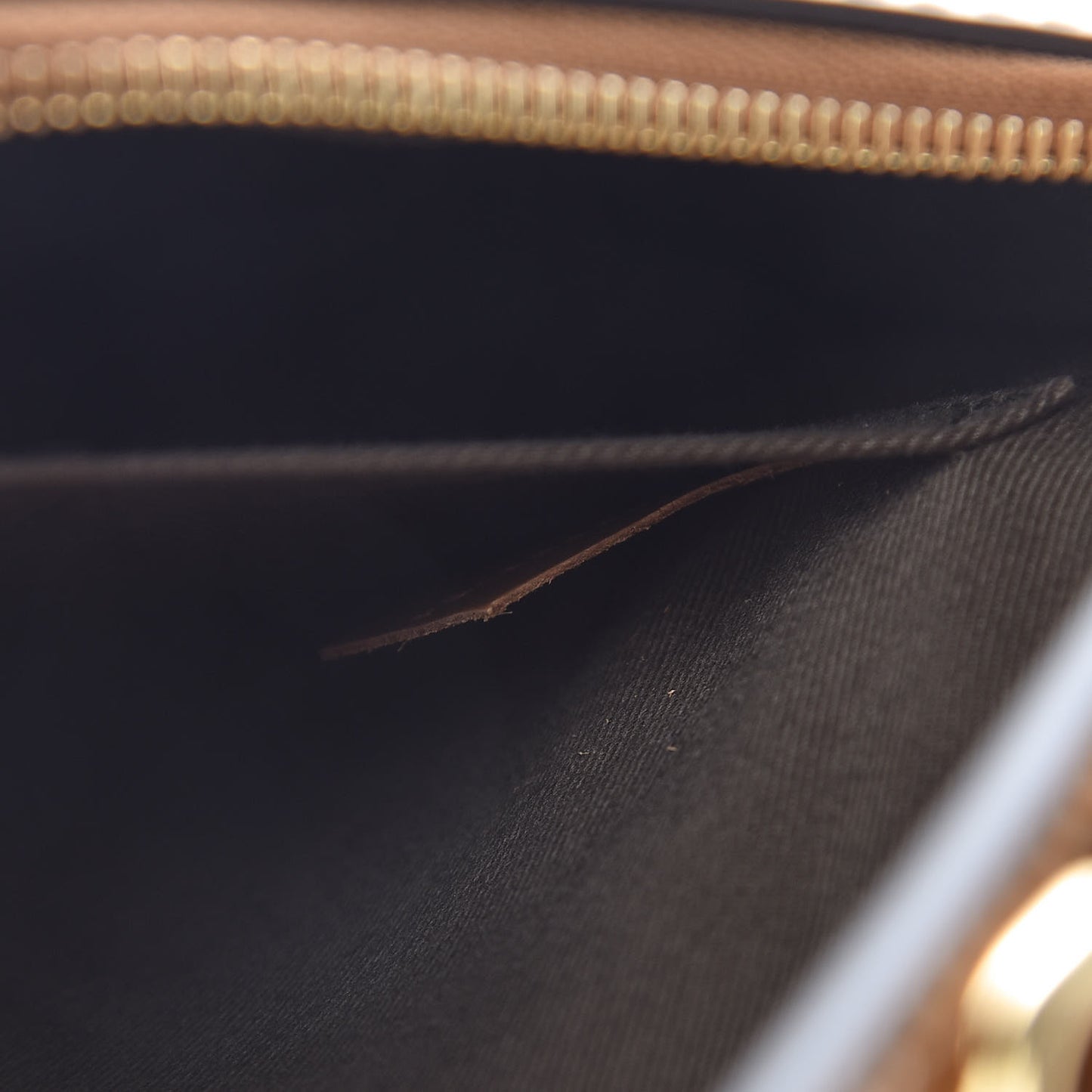Shiny Calfskin Small Marcie Saddle Shoulder Bag Autumnal Brown