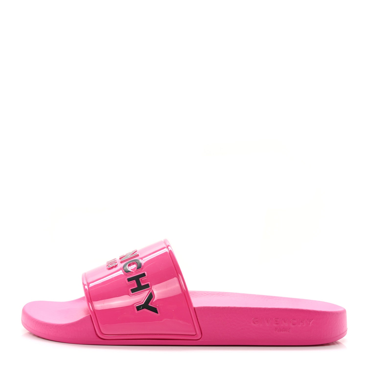 Givenchy Rubber Womens Logo Womens Pool Slides 40 Sandals Pink 1 of 8