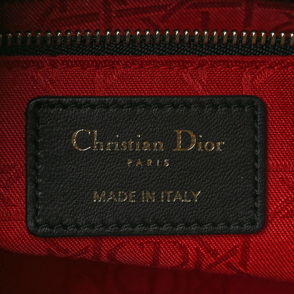 Christian Dior Lambskin Cannage Small Lucky Badges My Lady Dior Black 6 of 10