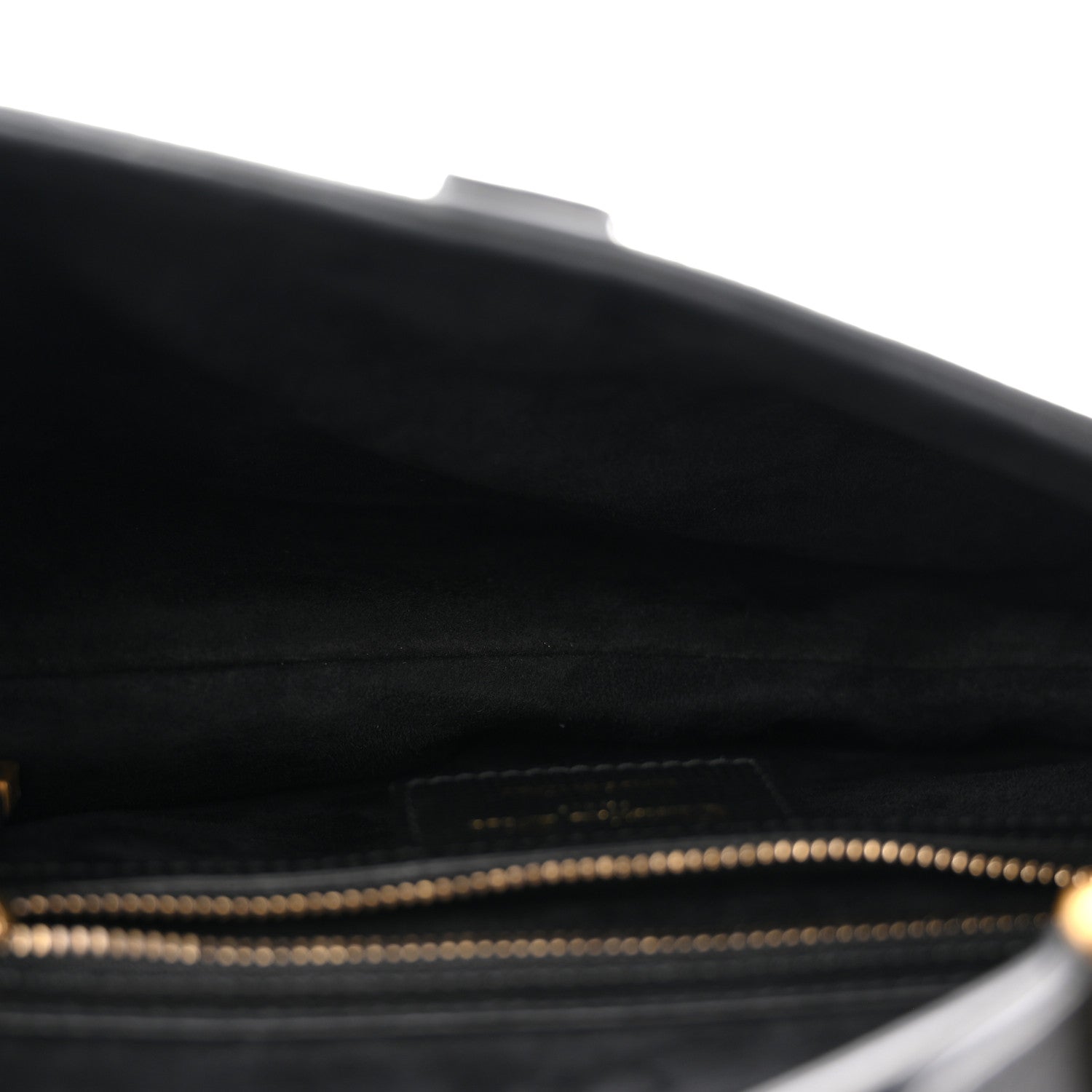 Christian Dior Grained Calfskin Saddle Bag Black 5 of 10
