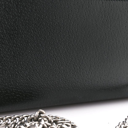 Gucci Calfskin Web Mini Dionysus Chain Wallet Black 8 of 12