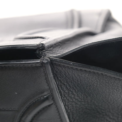 Celine Supple Calfskin Medium Phantom Luggage Black 12 of 12