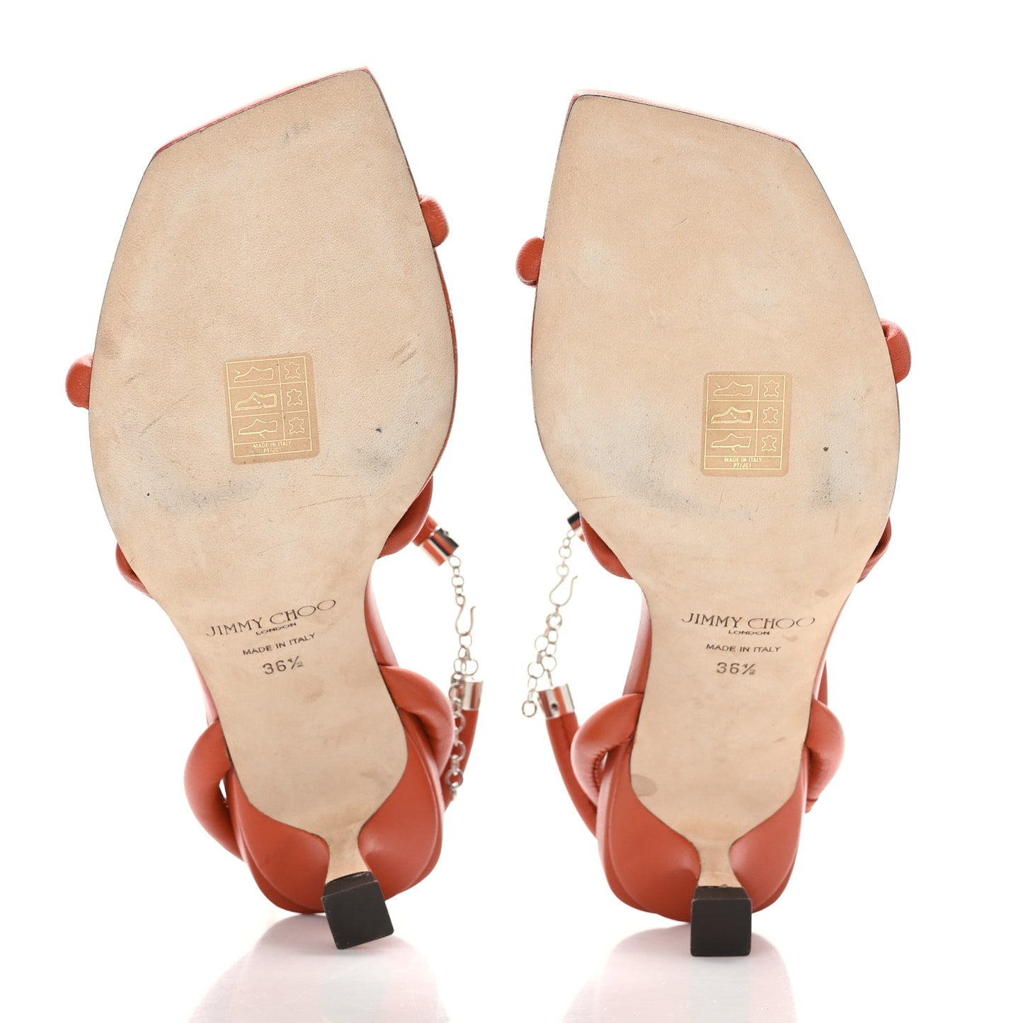 Nappa Fort 50 Knotted Sandals 36.5 Tan