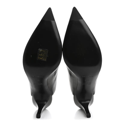 Hermes Nappa Lover 80 Pumps 39.5 Black 6 of 10