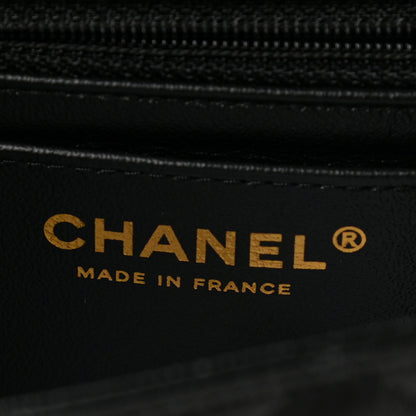 Chanel Lambskin Quilted Mini Rectangular Flap Black 7 of 12