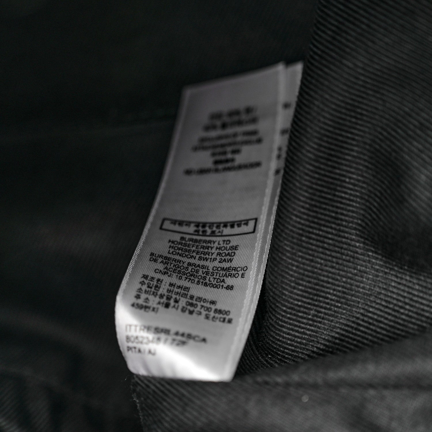 Burberry E-canvas Check Bowling Bag Dark Birch Brown 8 of 13