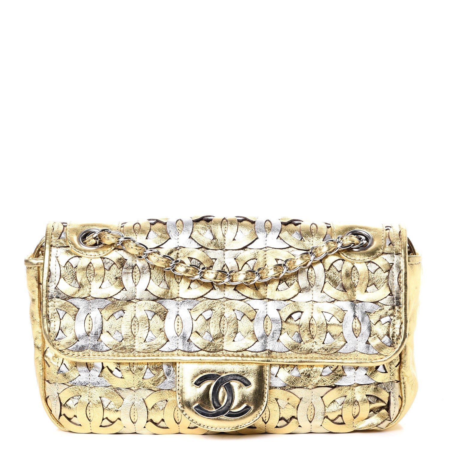 CHANEL GOLD CCロゴ クリアバッグ Chanel | Clear Plexiglass CC Box Minaudière Bag Gold Hardware, 1997 |