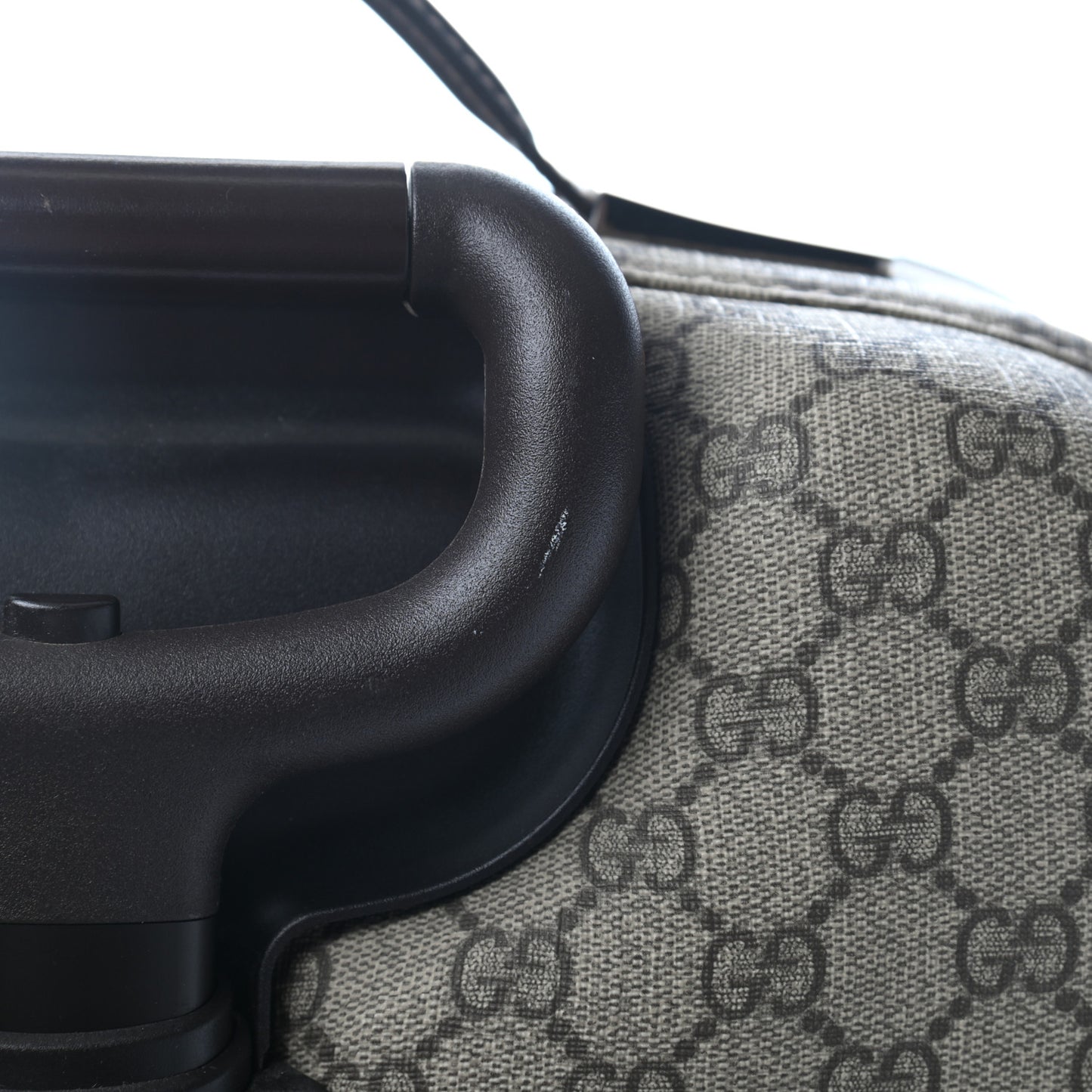 GG Plus Monogram Small Interlocking G Trolley Brown