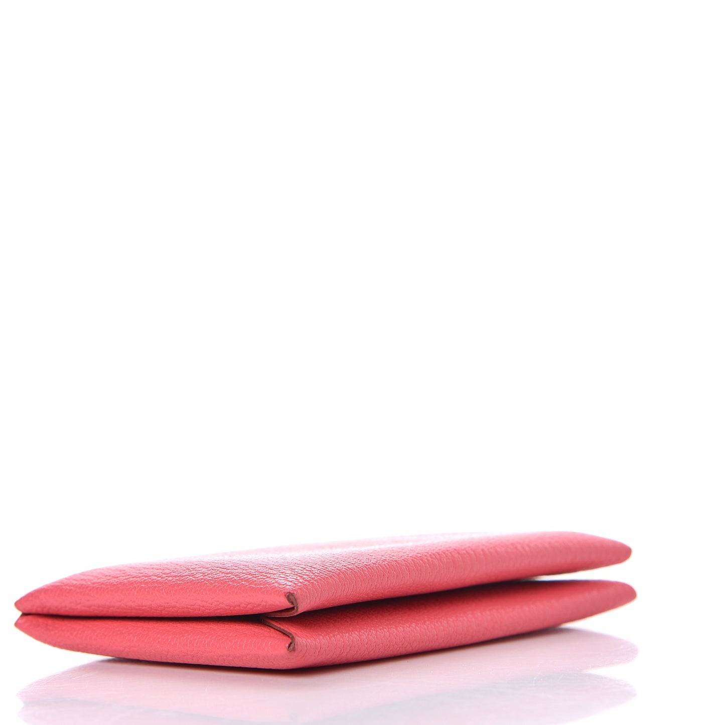 Chevre Mysore Calvi Card Case Rose Lipstick