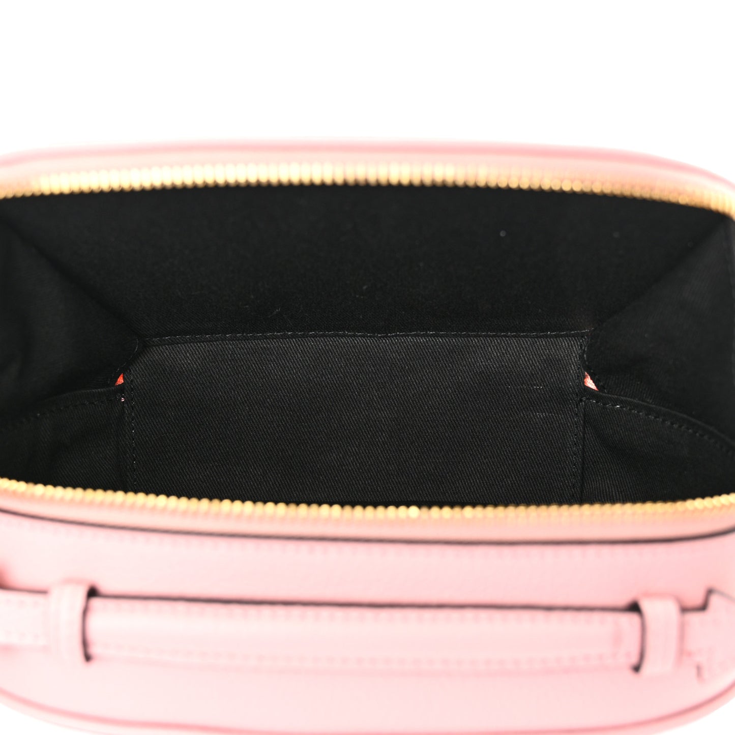 Grainy Calfskin Virtus Top Handle Camera Bag Pink
