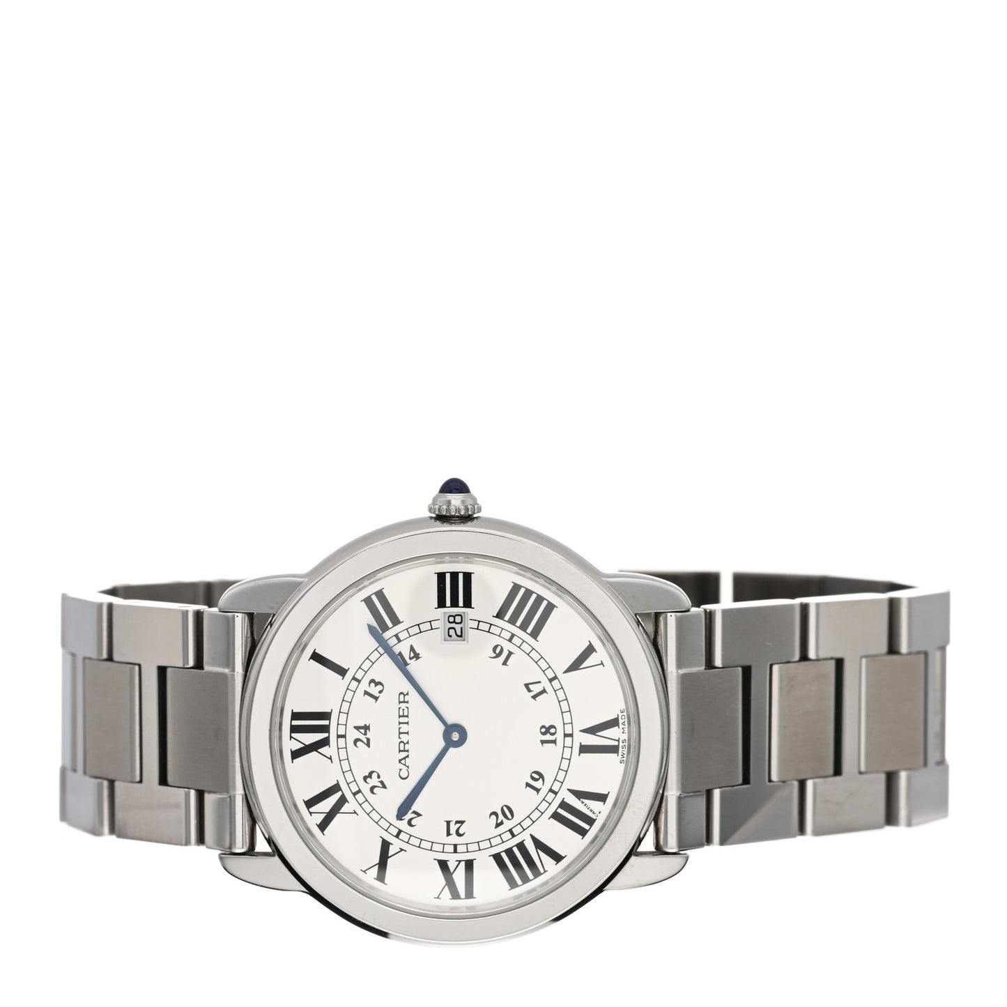 Stainless Steel 36mm Ronde Solo Quartz Watch