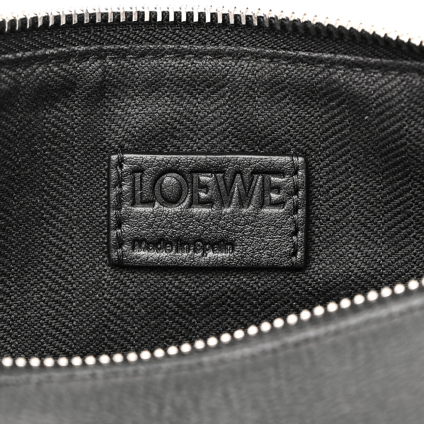 Calfskin Mini Hammock Hobo Black