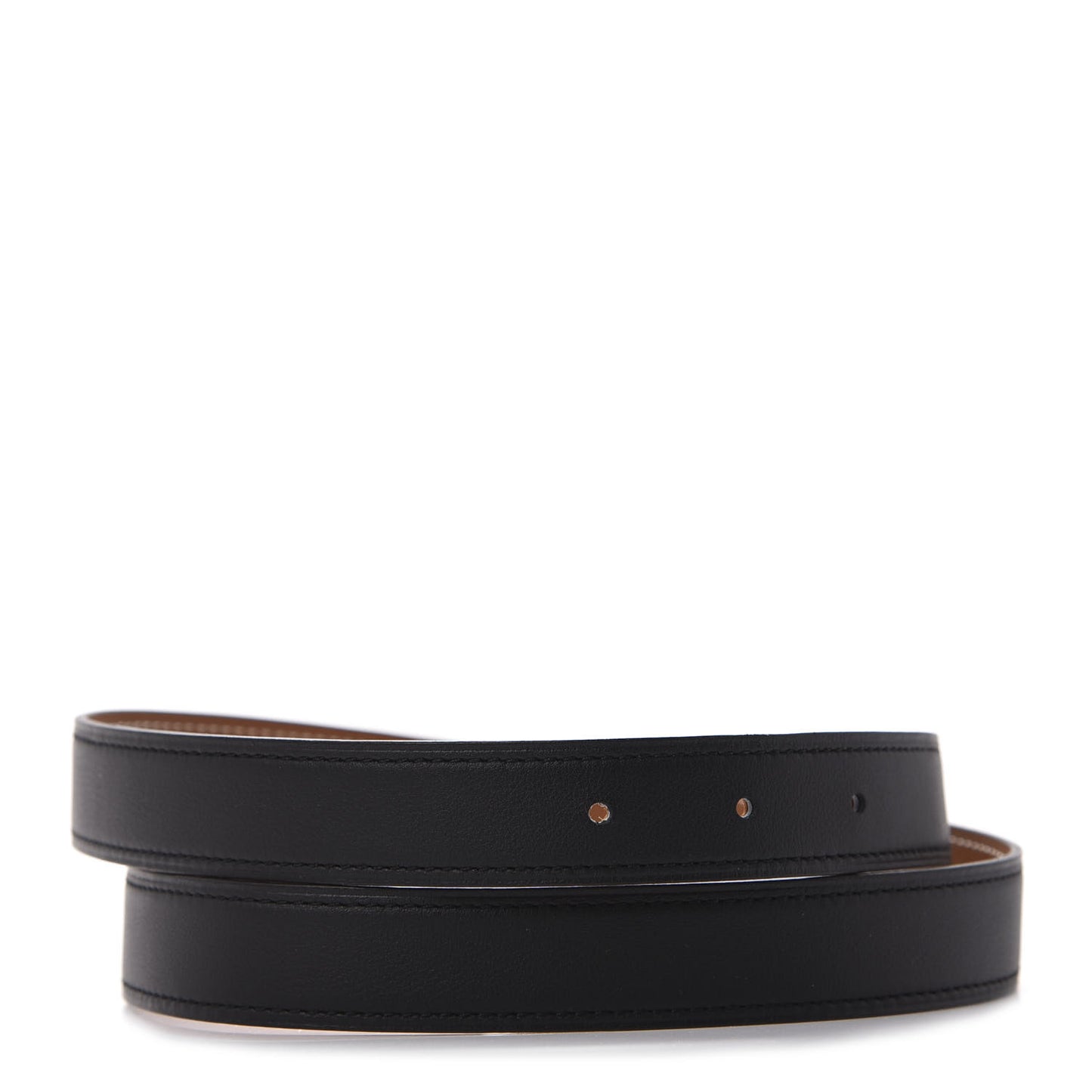 Swift Epsom 24mm Belt Strap 75 Black Gold