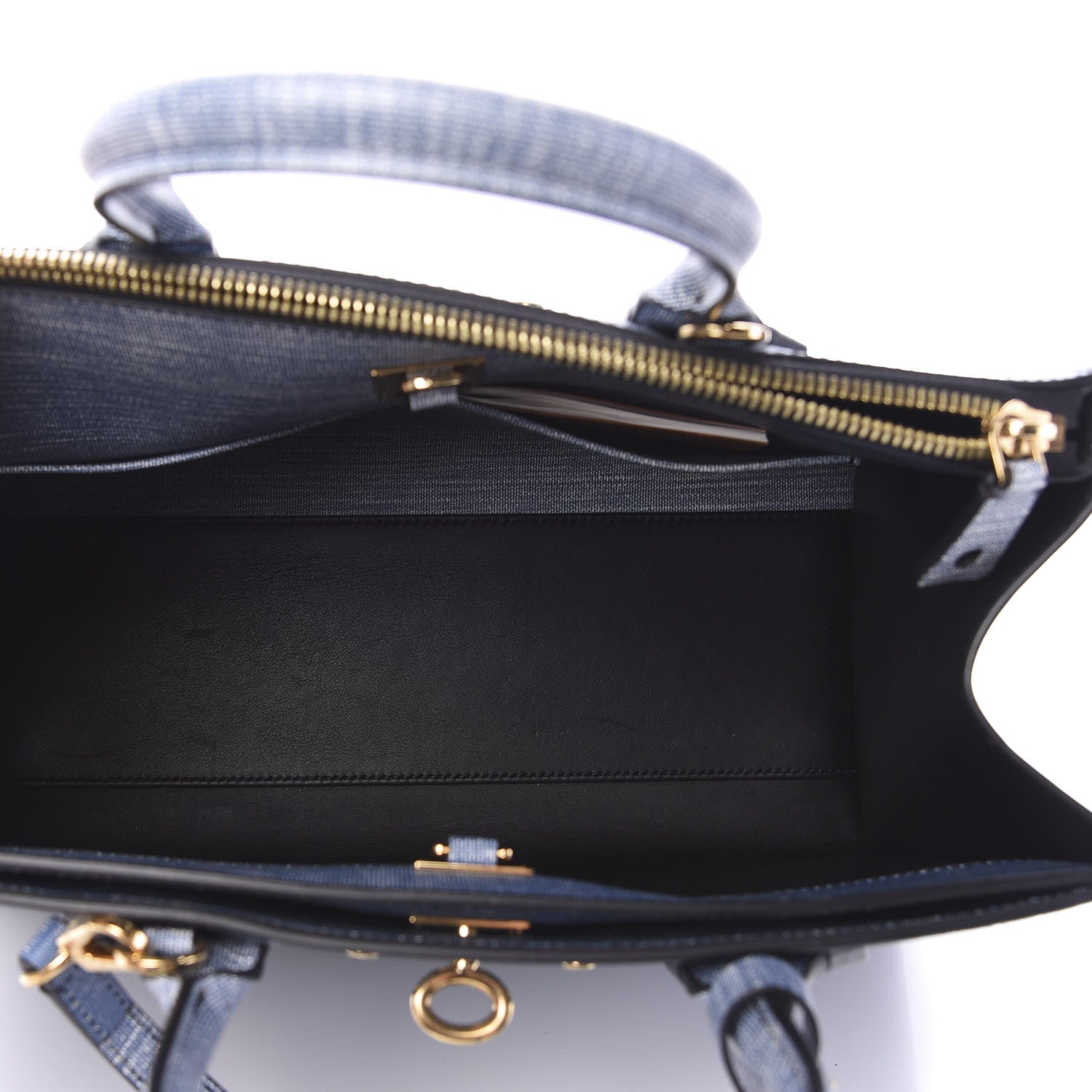 Louis Vuitton Epi City Steamer MM Blue Jean 4 of 10