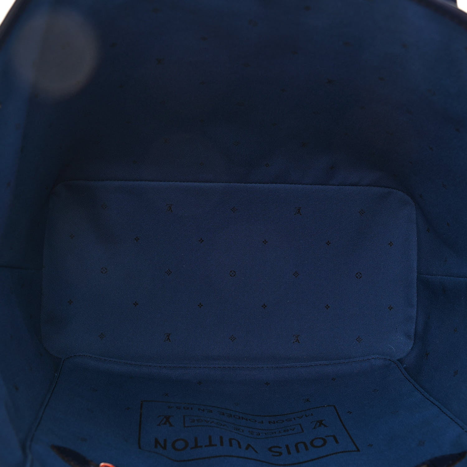 Louis Vuitton Monogram Escale Neverfull MM Blue 6 of 10