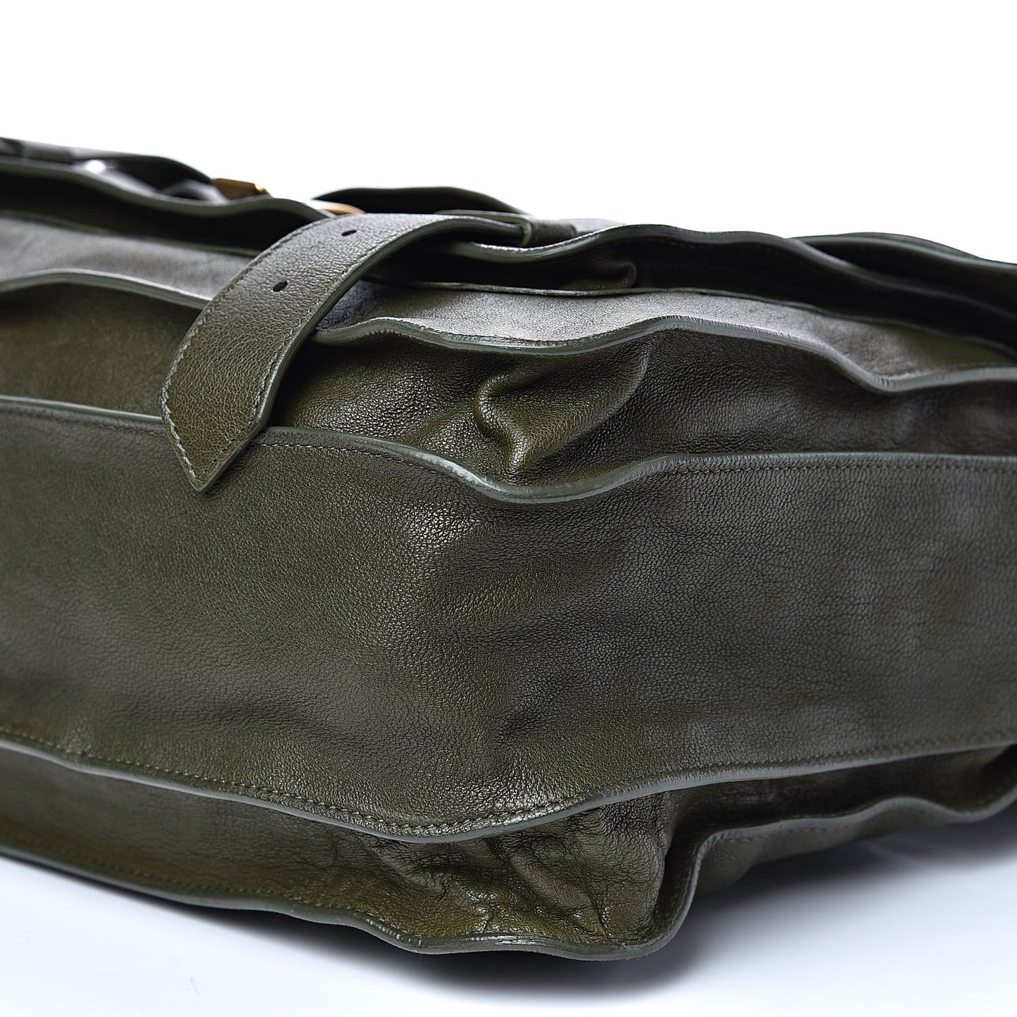 Lambskin Large PS1 Satchel Military