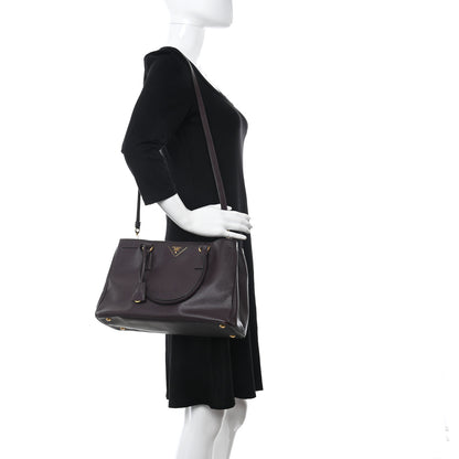 Prada Saffiano Medium Galleria Double Zip Tote Amaranto 2 of 12