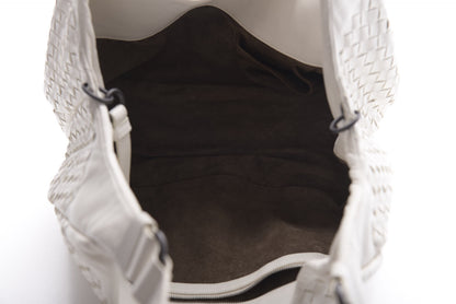 Bottega Veneta Nappa Intrecciato Medium Campana Hobo White 5 of 9
