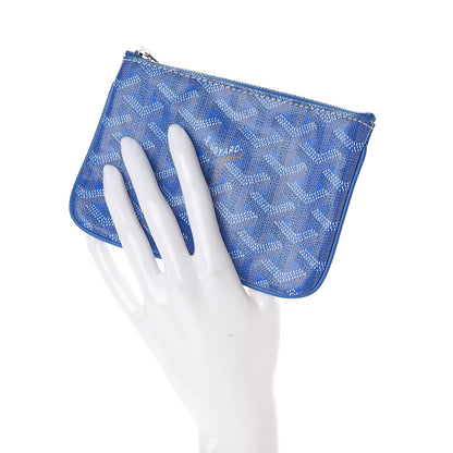 Goyard Goyardine Mini Senat Pochette Sky Blue 2 of 6