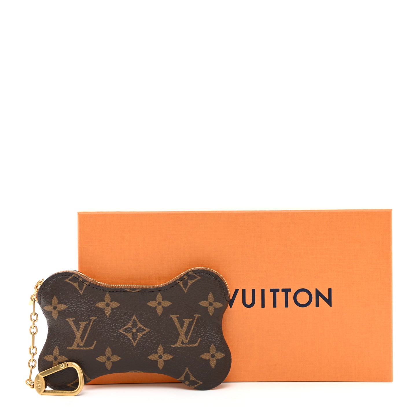Monogram Bone Key Pouch