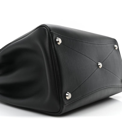 Balenciaga Smooth Calfskin Medium Bel Air Carry All Bag Black 8 of 9
