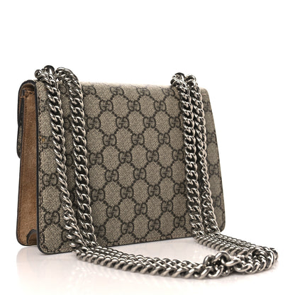 Gucci GG Supreme Monogram Mini Dionysus Shoulder Bag Taupe 3 of 12