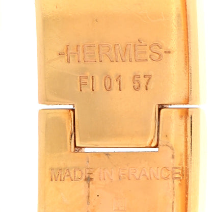 Hermes Enamel Narrow Clic Clac H Bracelet PM Ardoise 4 of 5