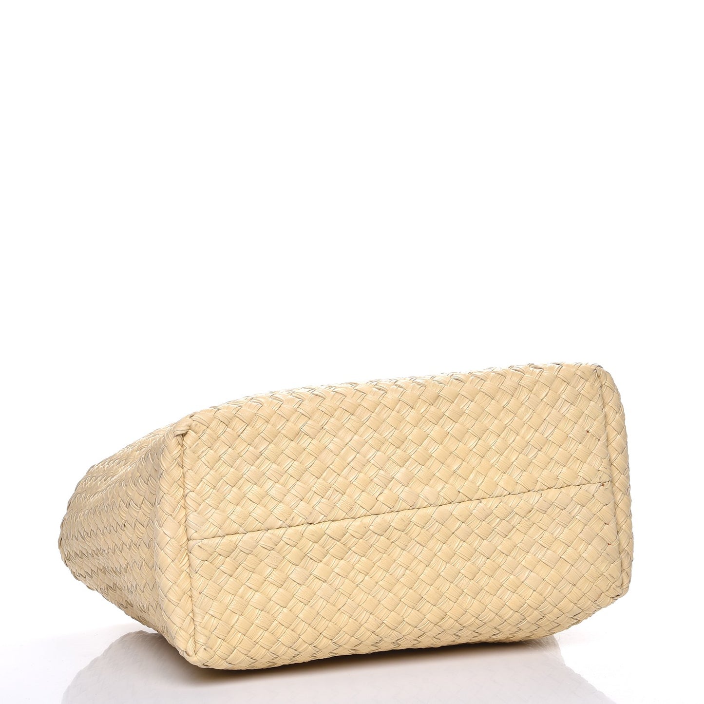 Nappa Intrecciato Small Cabat Paille